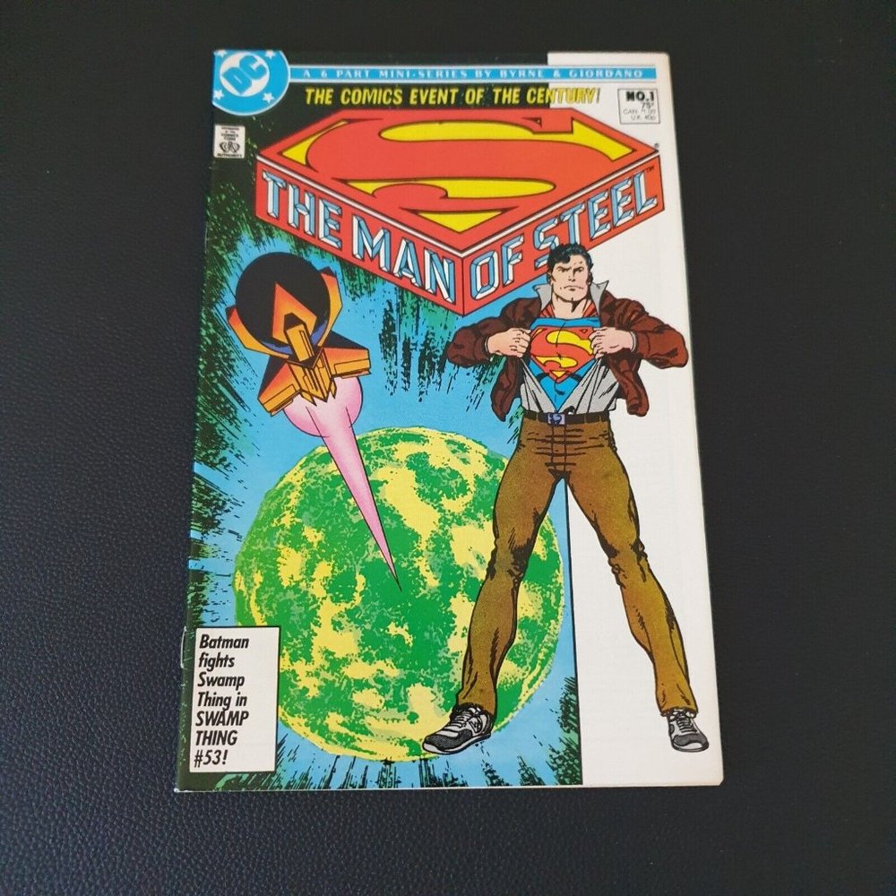 DC Comics Superman The Man Of Steel 1 Oct 1986 Book Collector Boarded Bagged